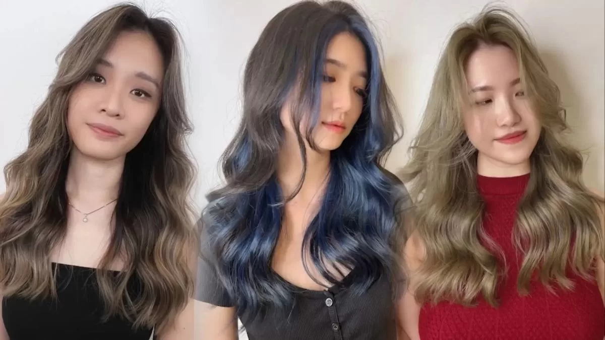 best hairdresser in singapore - girls with different coloured hair