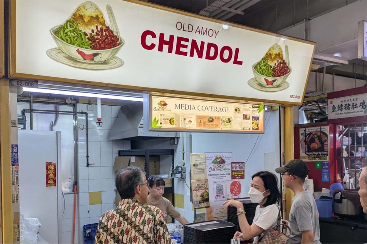 chinatown complex - chendol stall