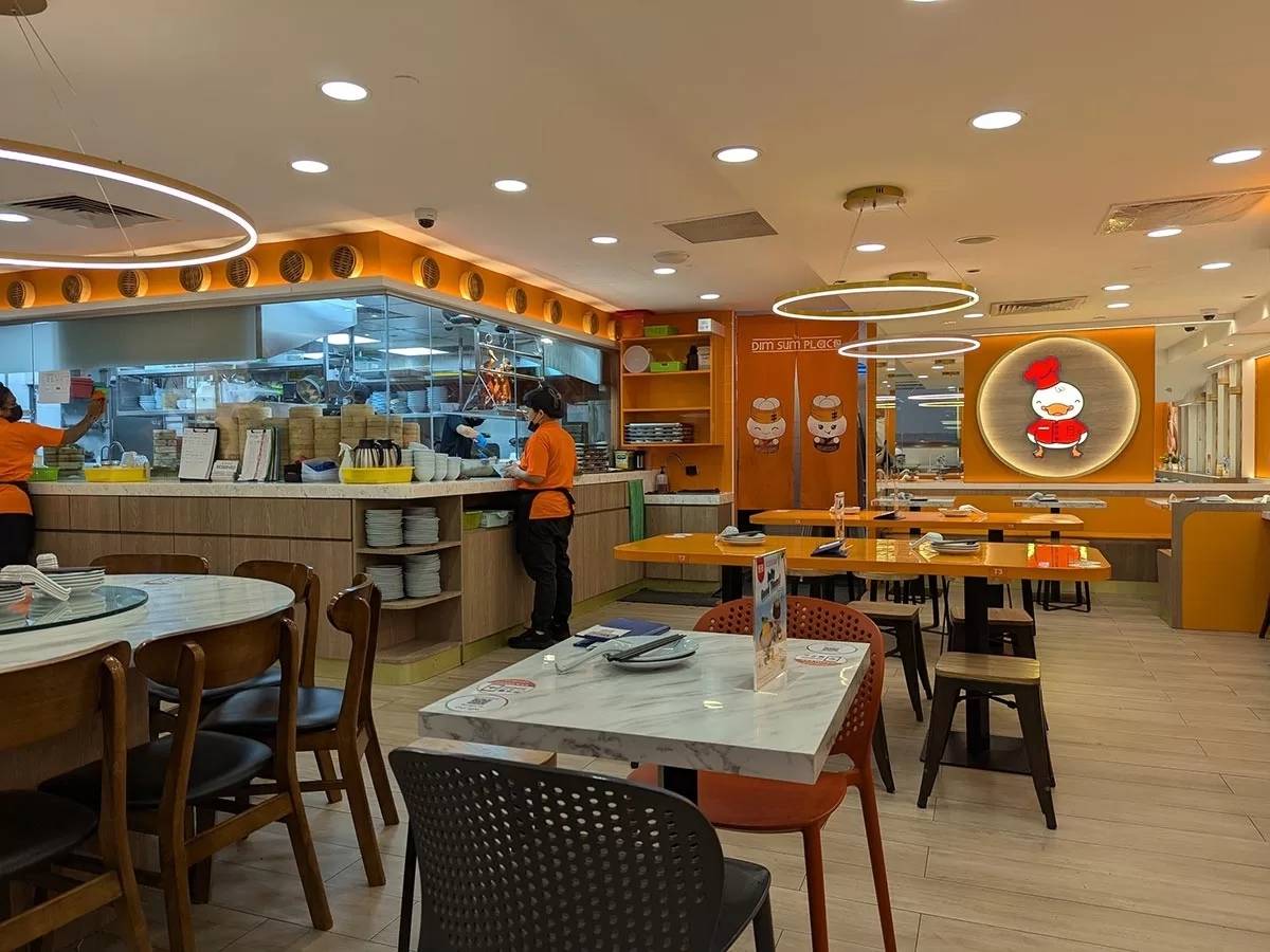 dim sum place - interior