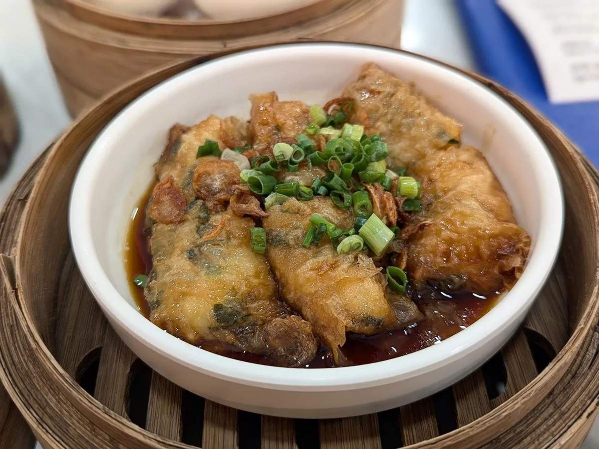 dim sum place - beancurd roll
