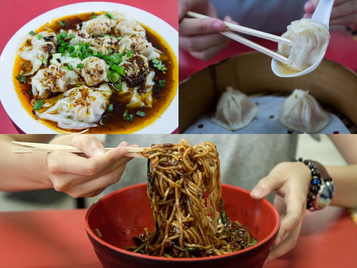 chinatown complex - zhong guo la mian xiao long bao food
