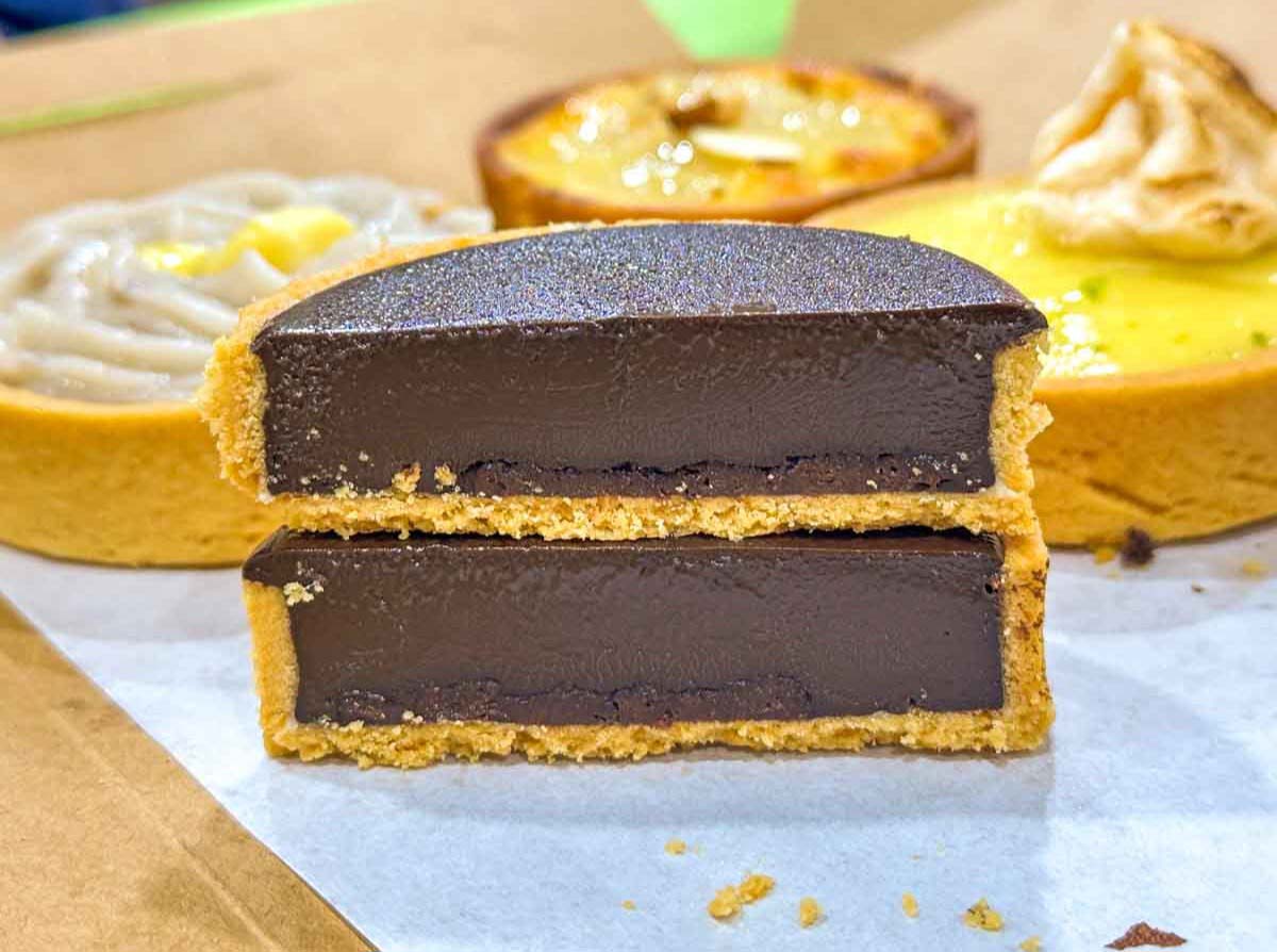 lian hup heng - chocolate tart