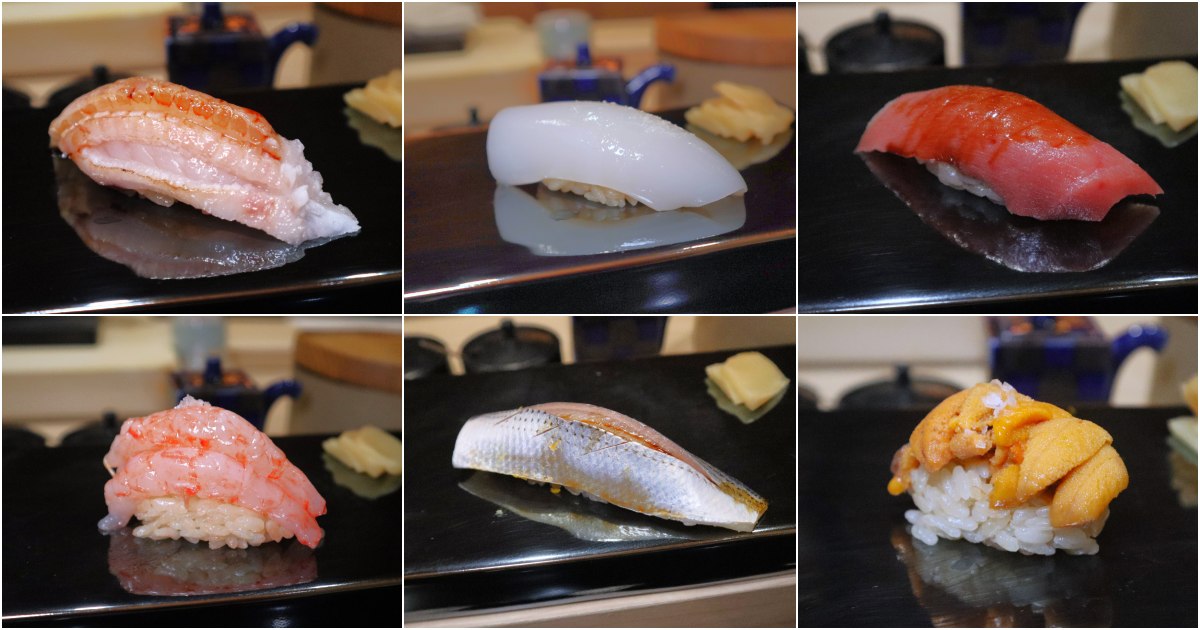 omakase - sushi courses
