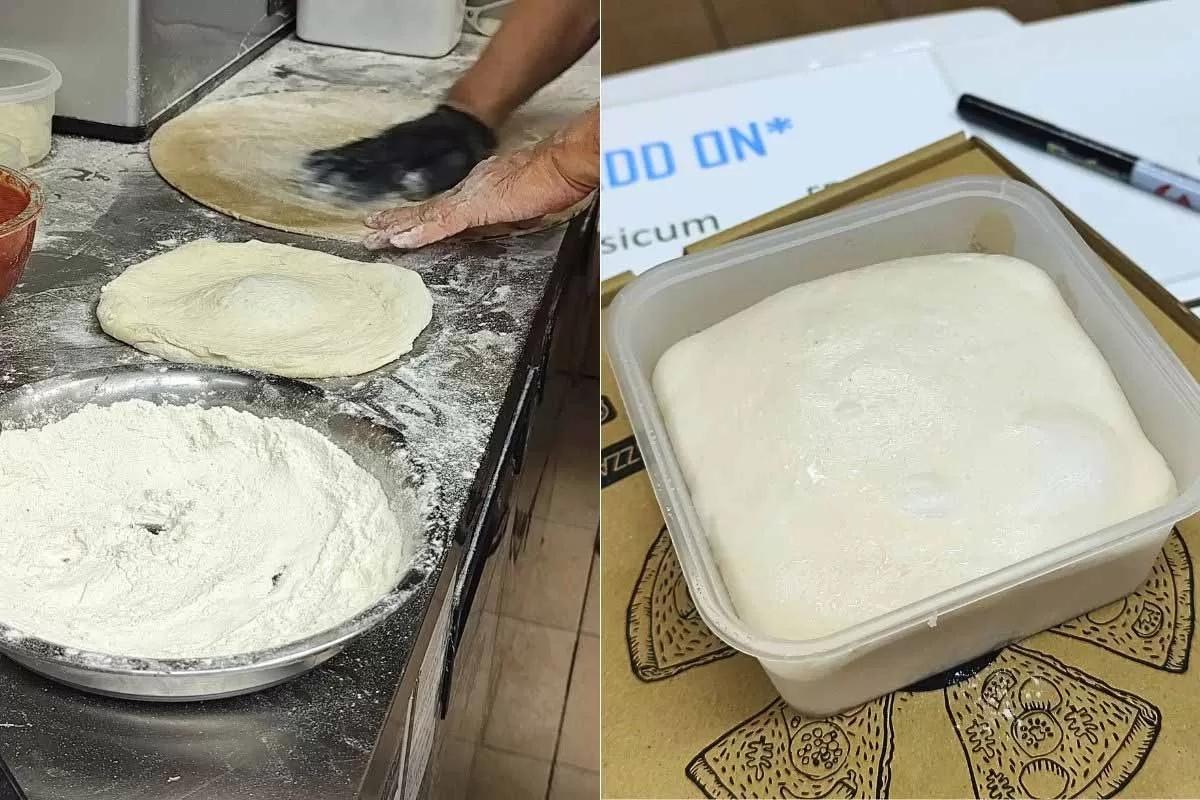 168 Neapolitan Style Pizza - dough