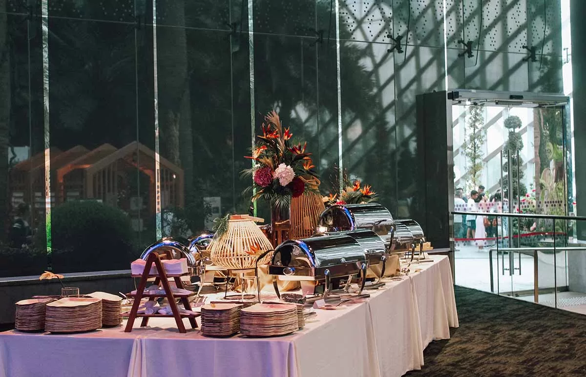 weddingcaterers25 Wedding Caterers - Four Seasons Catering setup