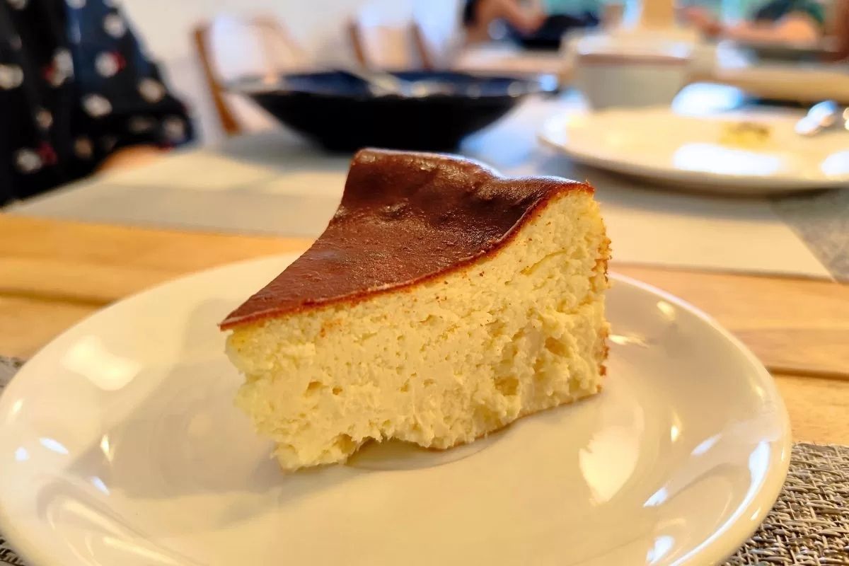 42 Pasta - Basque Cheesecake