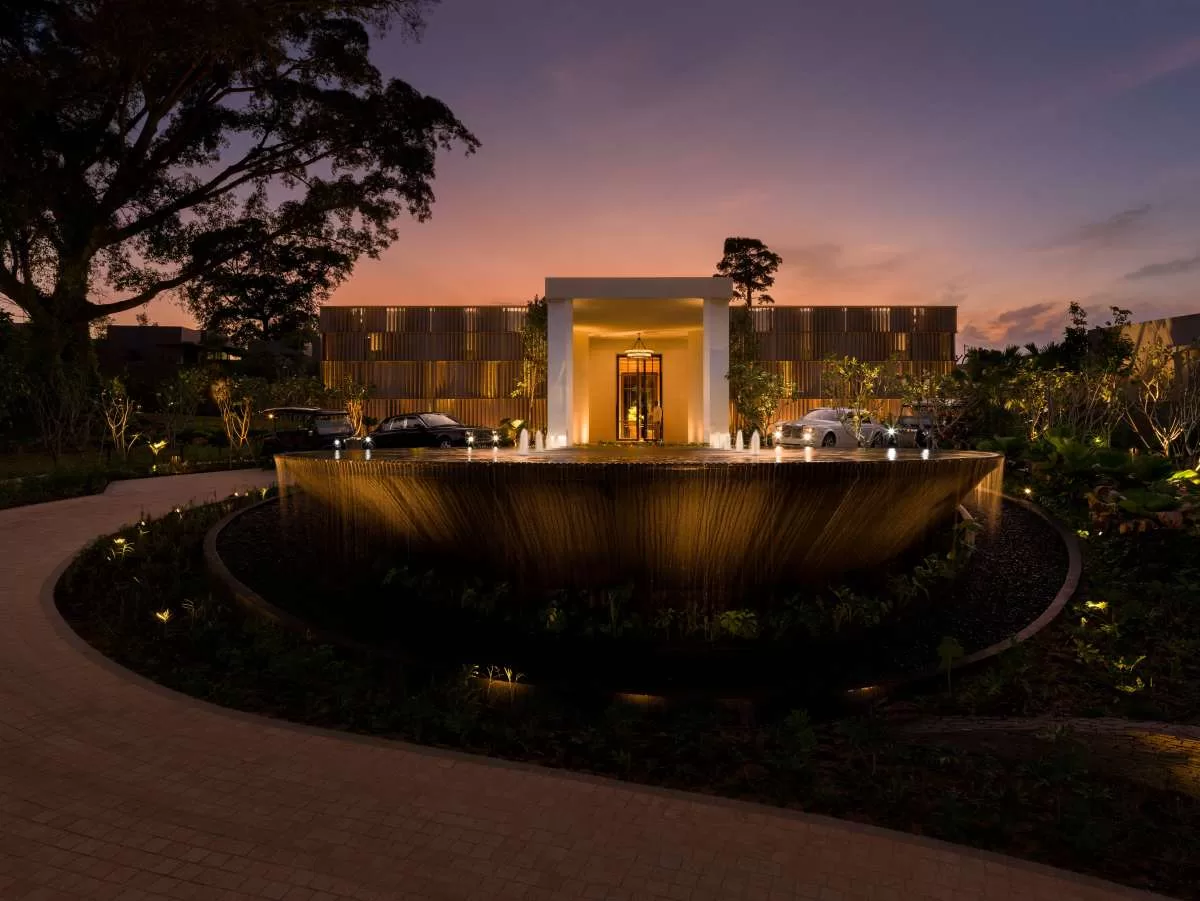 raffles sentosa singapore - exterior