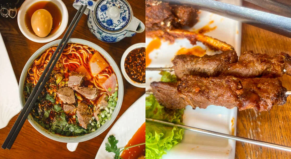 Amber Chinese Muslim - Mee tarik & kebab