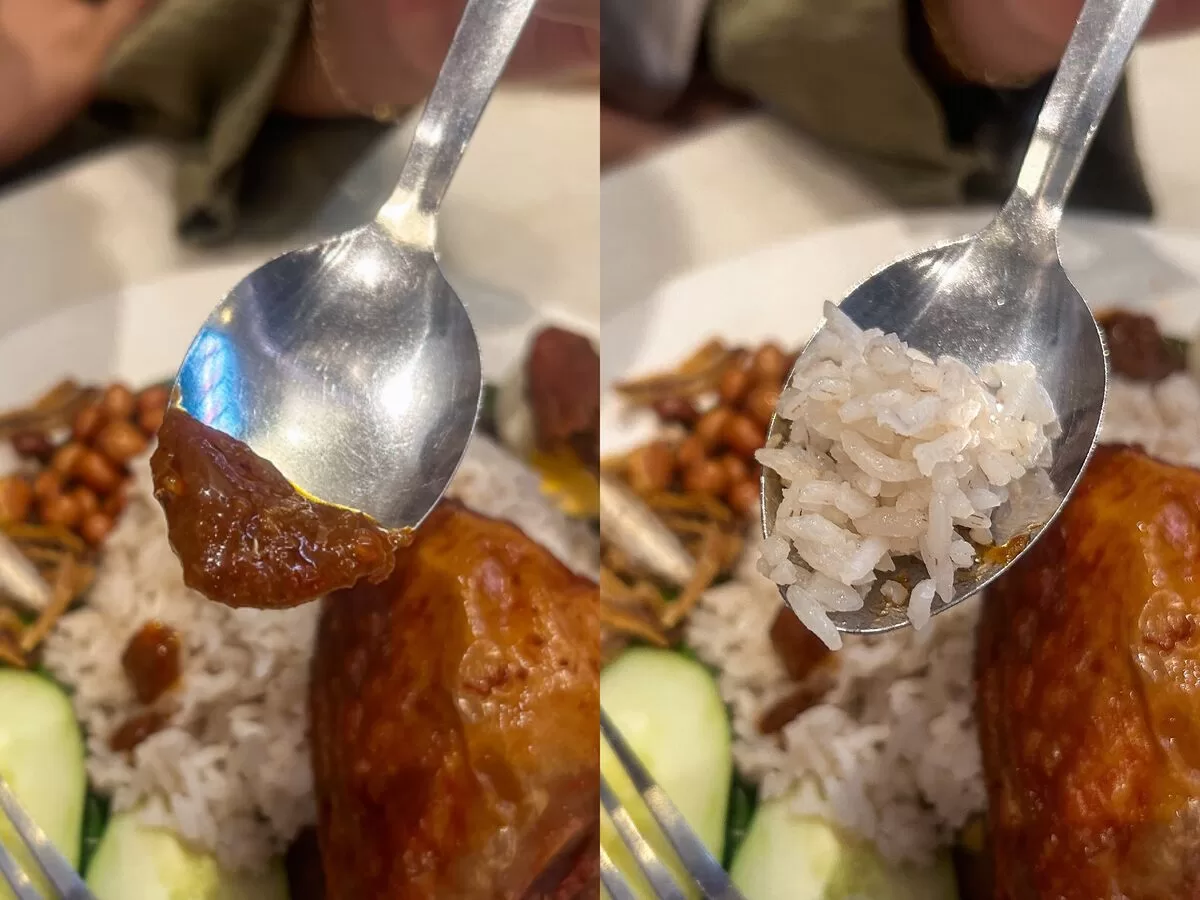 Ho Kow Hainan - Sambal & rice