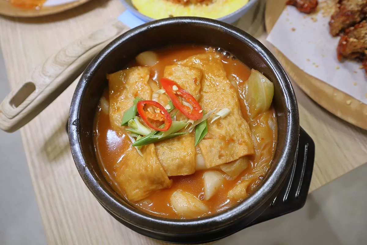 Cafe BomBom - tteokbokki