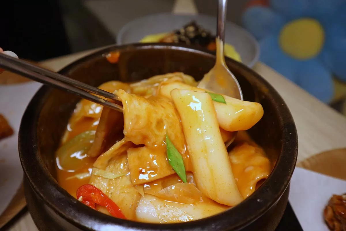 Tteokbokki closeup