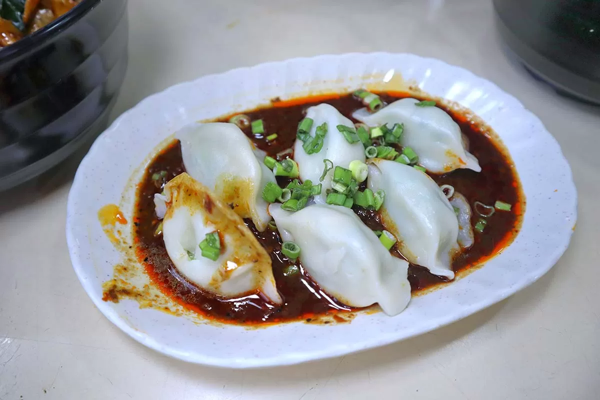 golden chef - mala dumpling