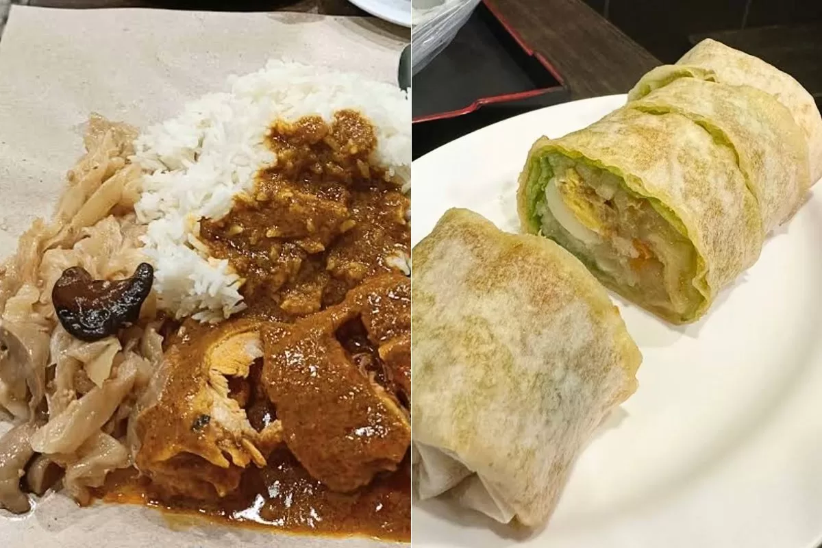 Jurong Point food guide 23 Jurong Point food guide - Special Curry Chicken Rice, Hokkien Popiah