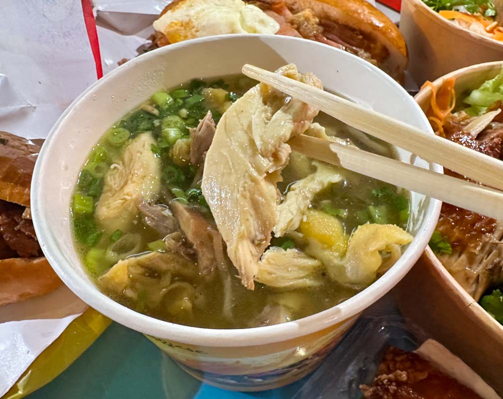 miss saigon - pho ga chicken closeup