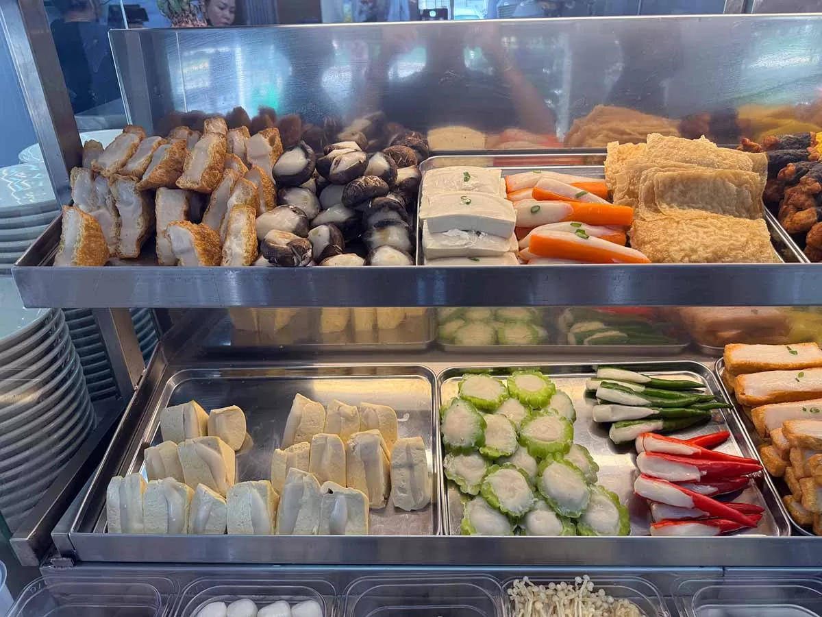 ingredients selection