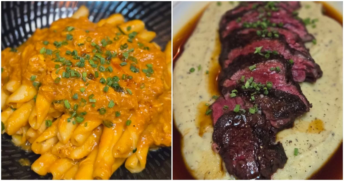 amo - pasta anf wagyu beef