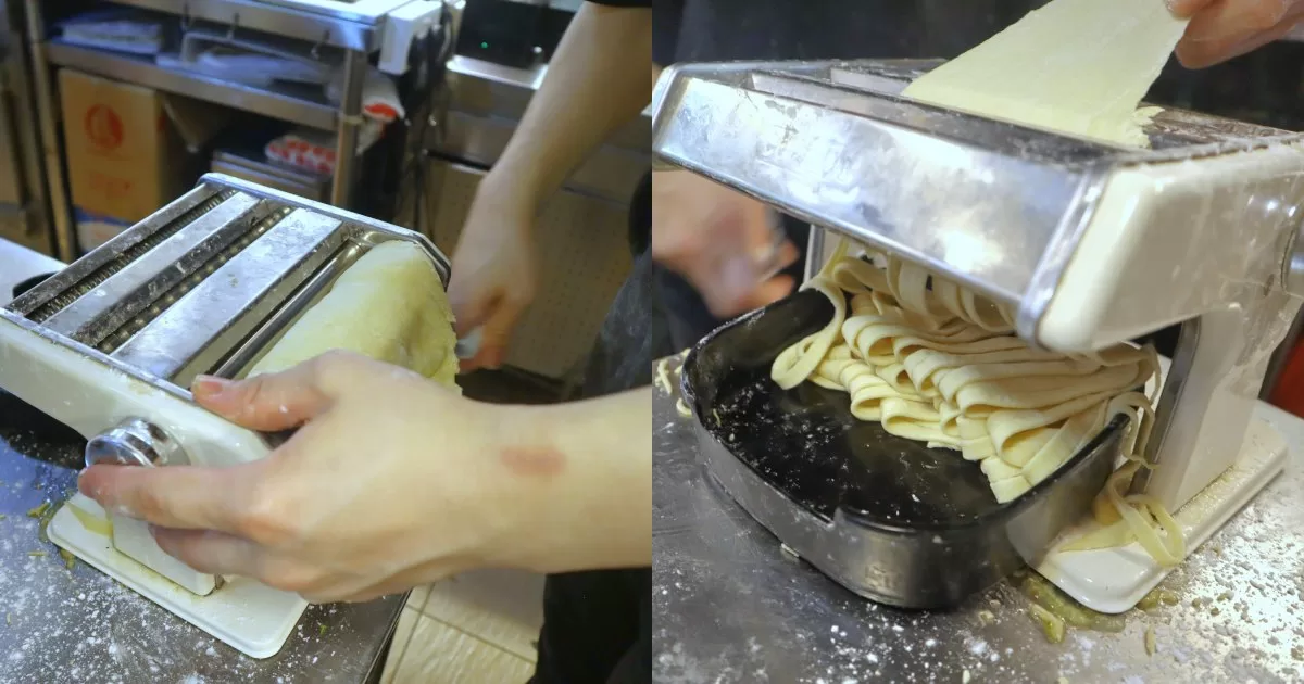 golden chef - ban mian making