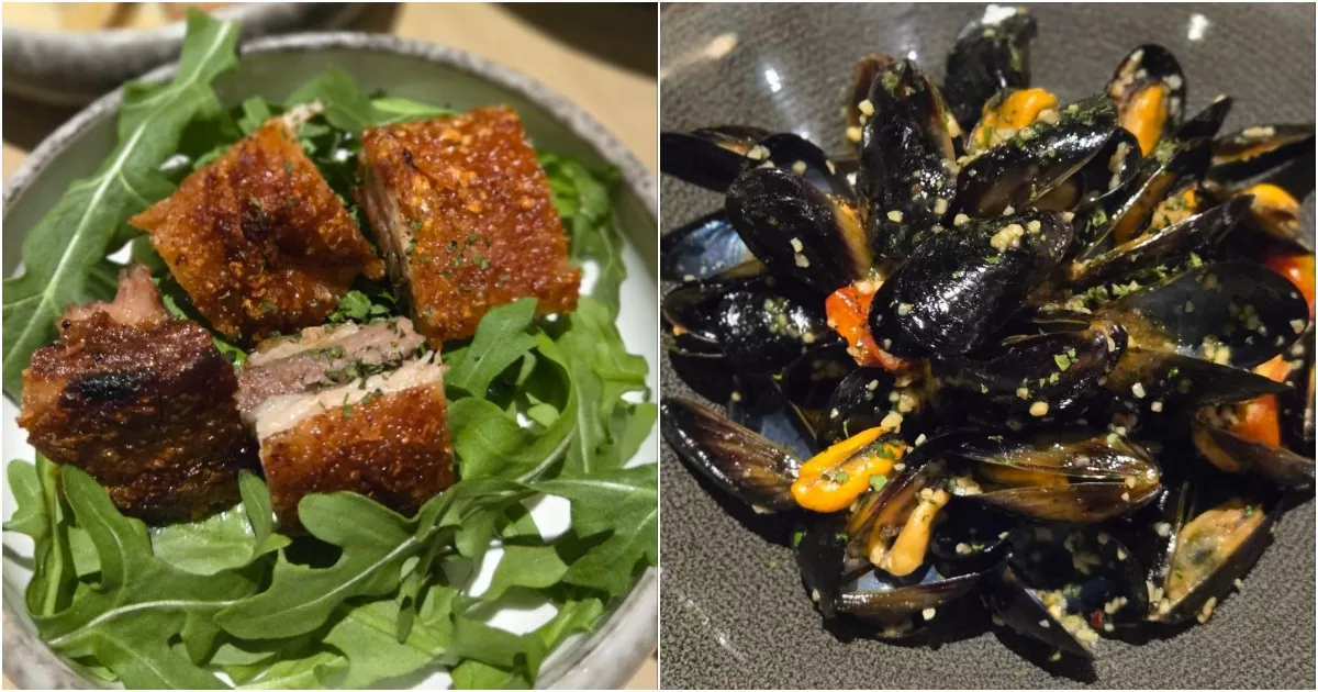 lime = pork and mussles