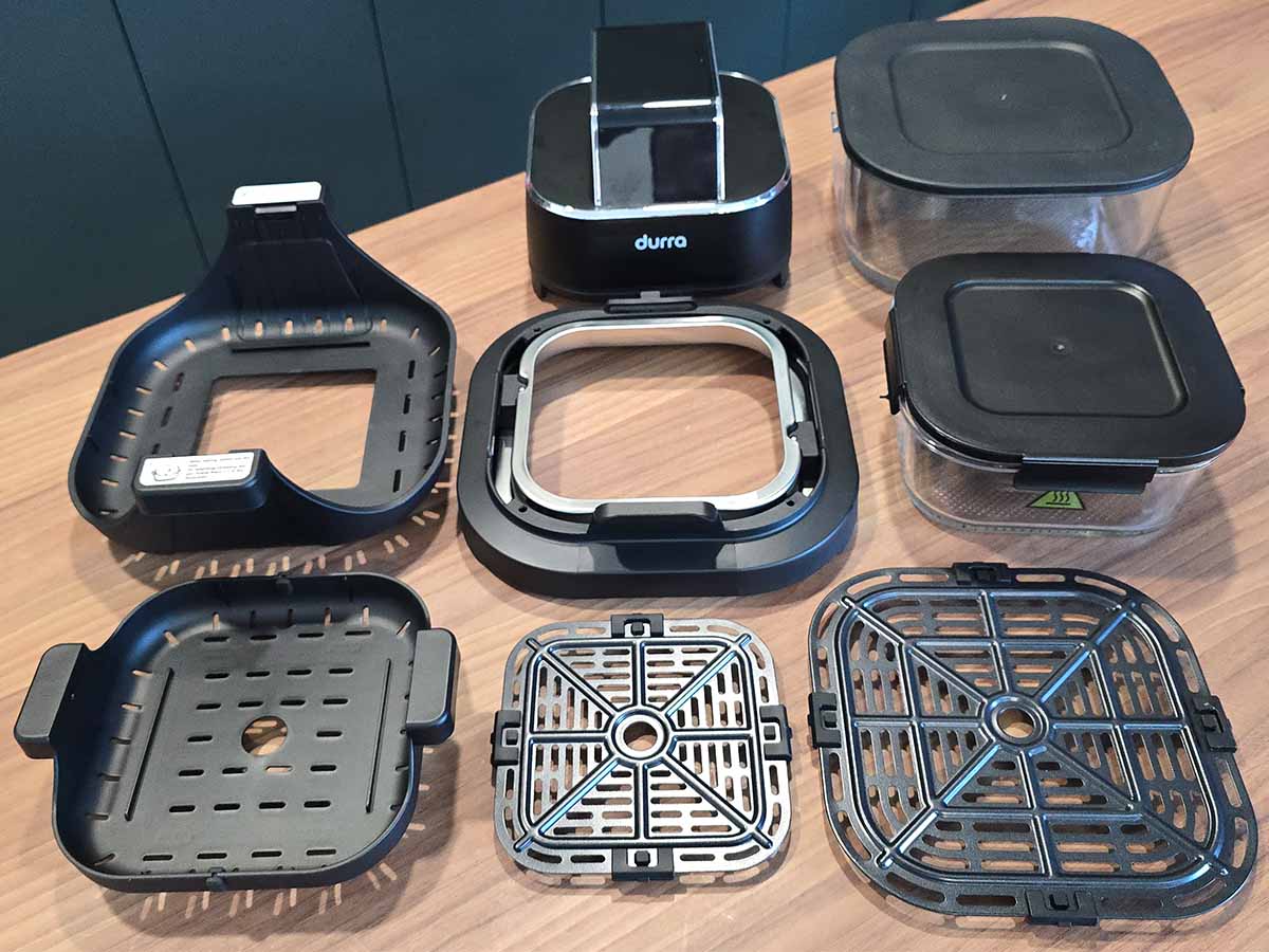 Durra CrispGo - disassembled