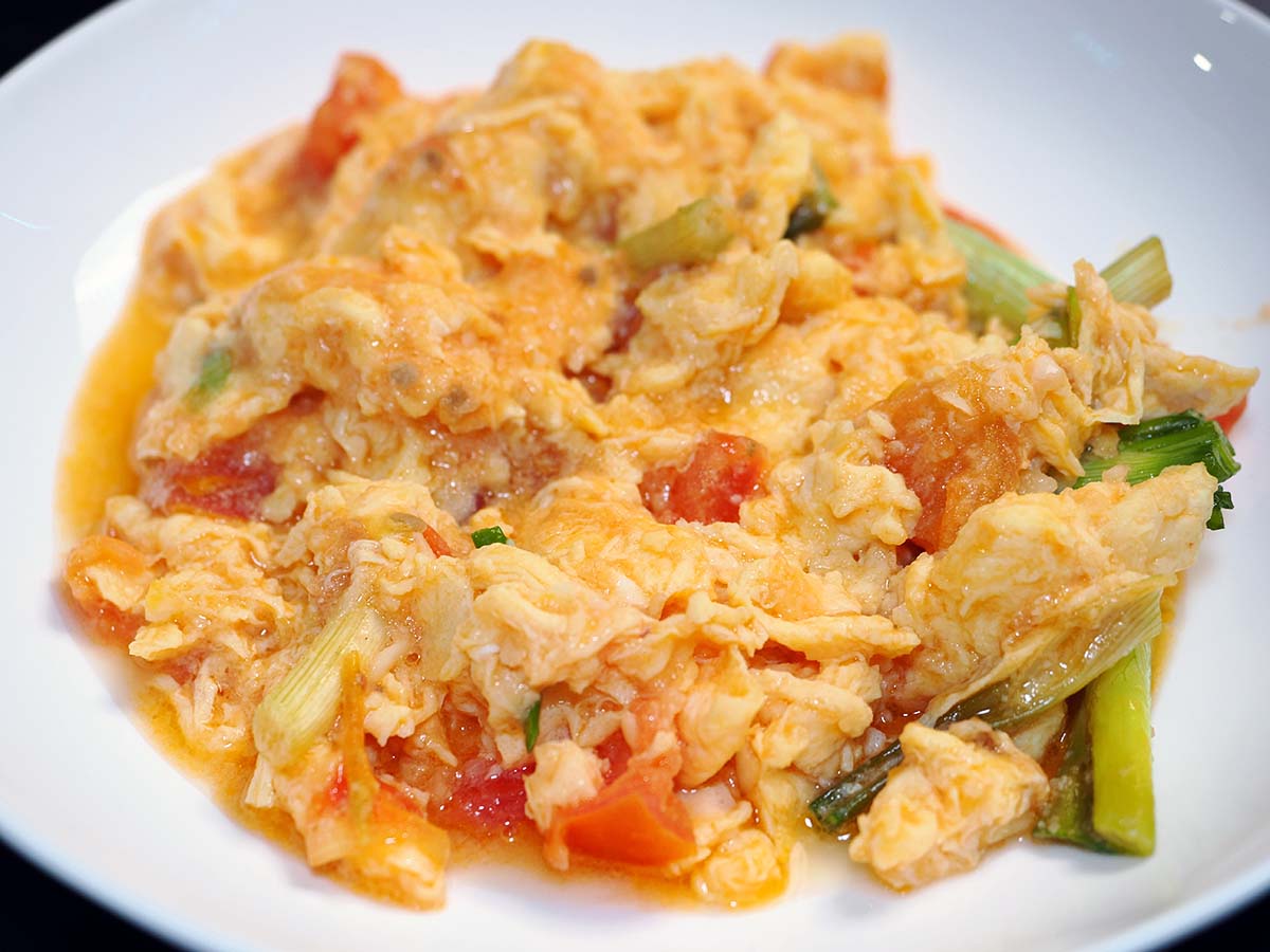 Empress Porridge - tomato egg