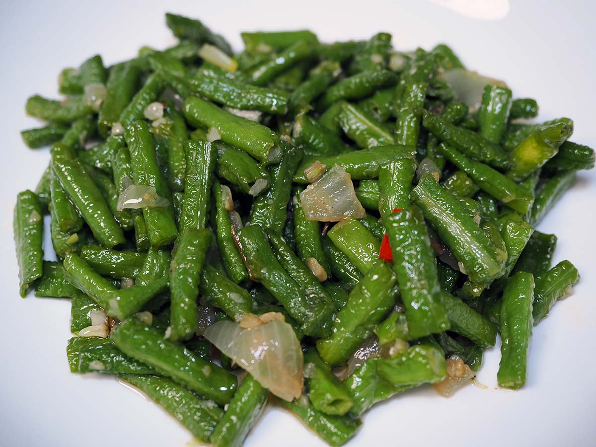 Empress Porridge - long beans