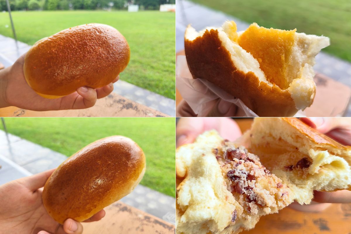 Jiang Jiang Bakery - Salted Egg Sands, Red Bean Milk Jiang Jiang Bakery - Salted Egg Sands, Red Bean Milk