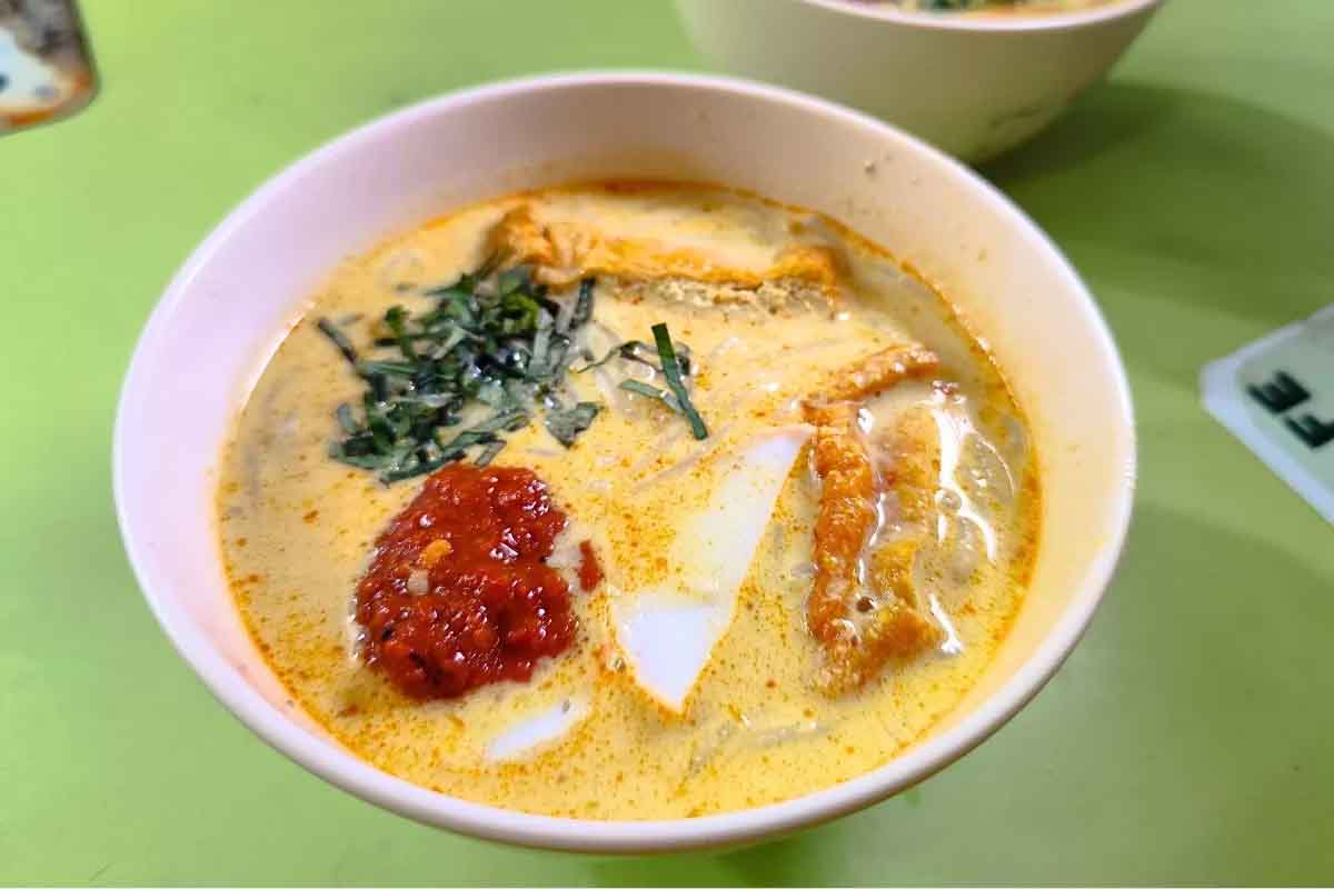 asian makanstall - katong laksa
