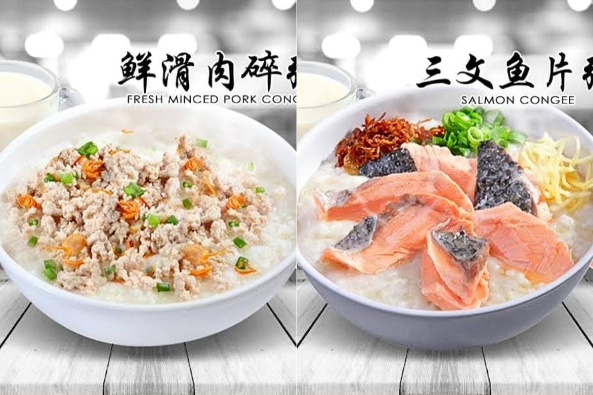 Westgate - Minced Pork, Salmon Congee
