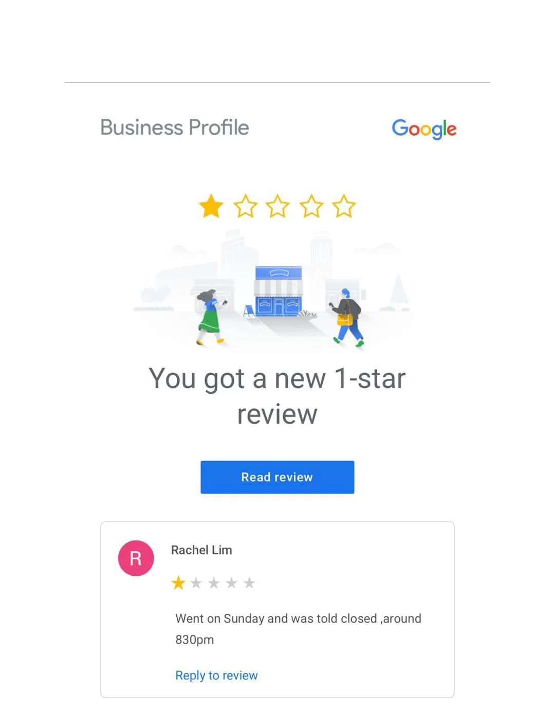 legend wanton mee review - google review 1