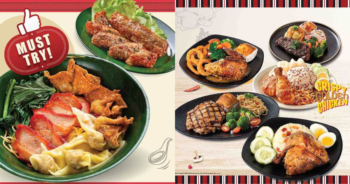 Singapura Heritage - kenny rogers & wanton mee