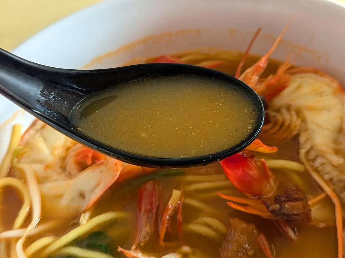 One.85 Big Prawn Mee prawn soup One.85 Big Prawn Mee - prawn soup