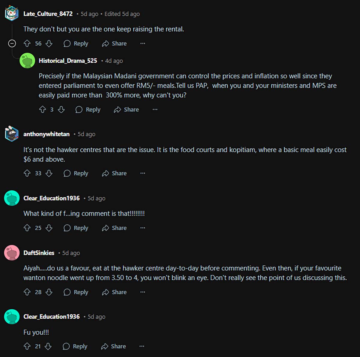 pricing comments (5) pricing comments (5)