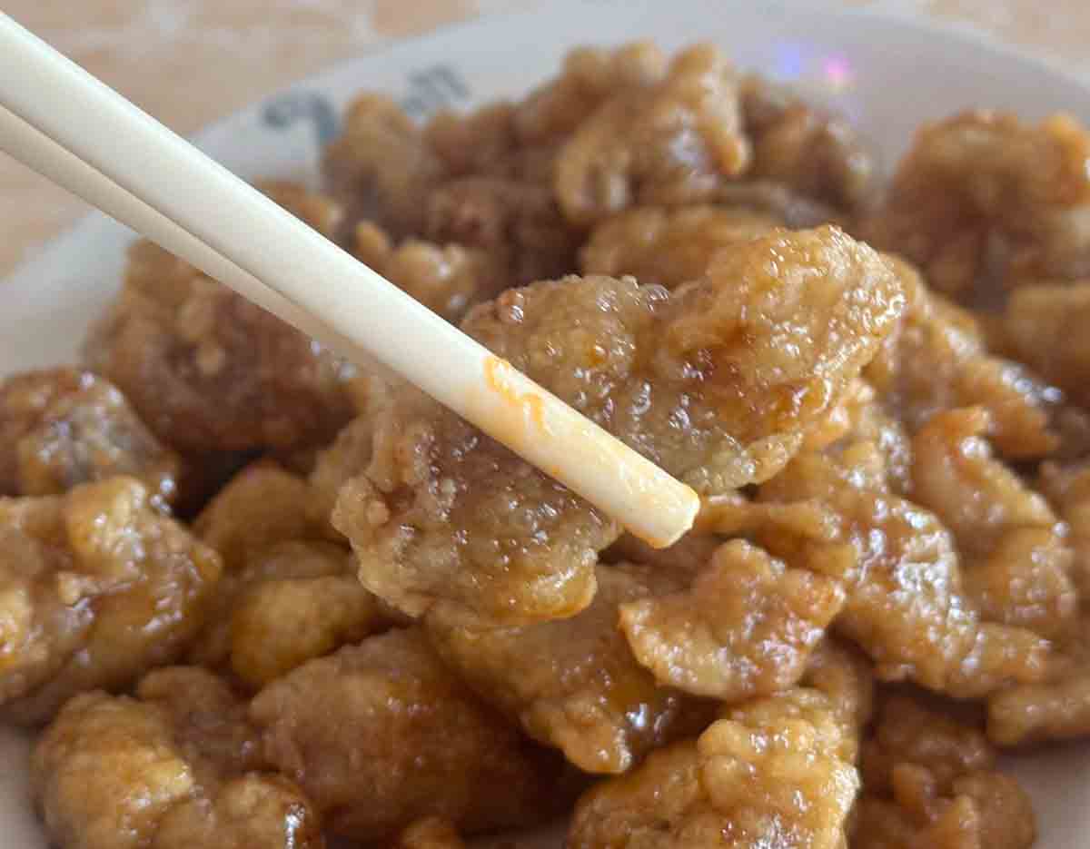 sin hoi sai - marmite chicken closeup
