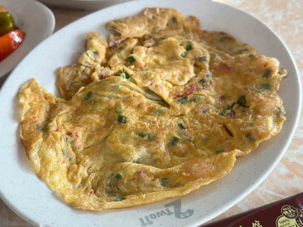 sin hoi sai - foo yong egg