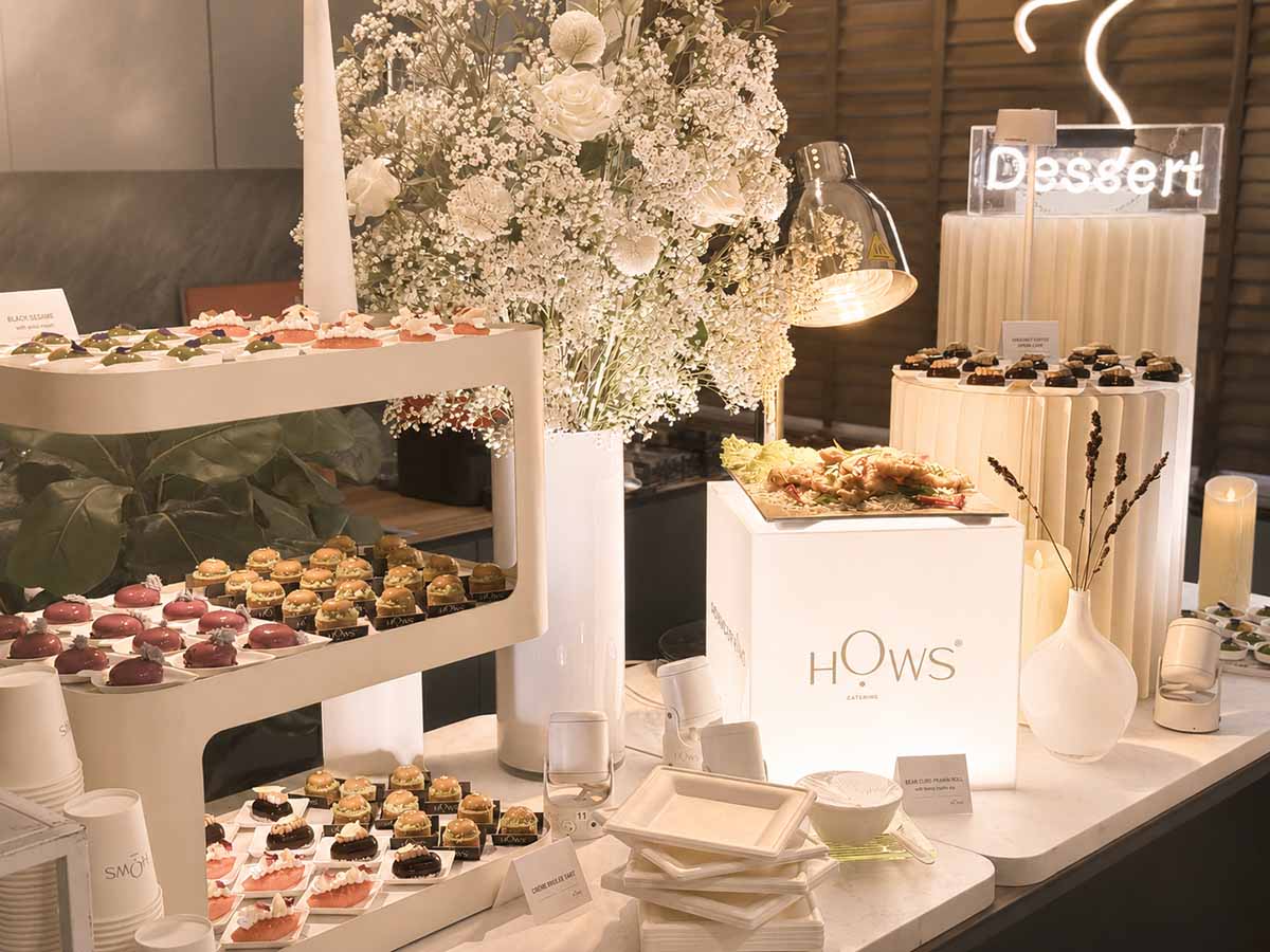 wedding caterers - athereal display