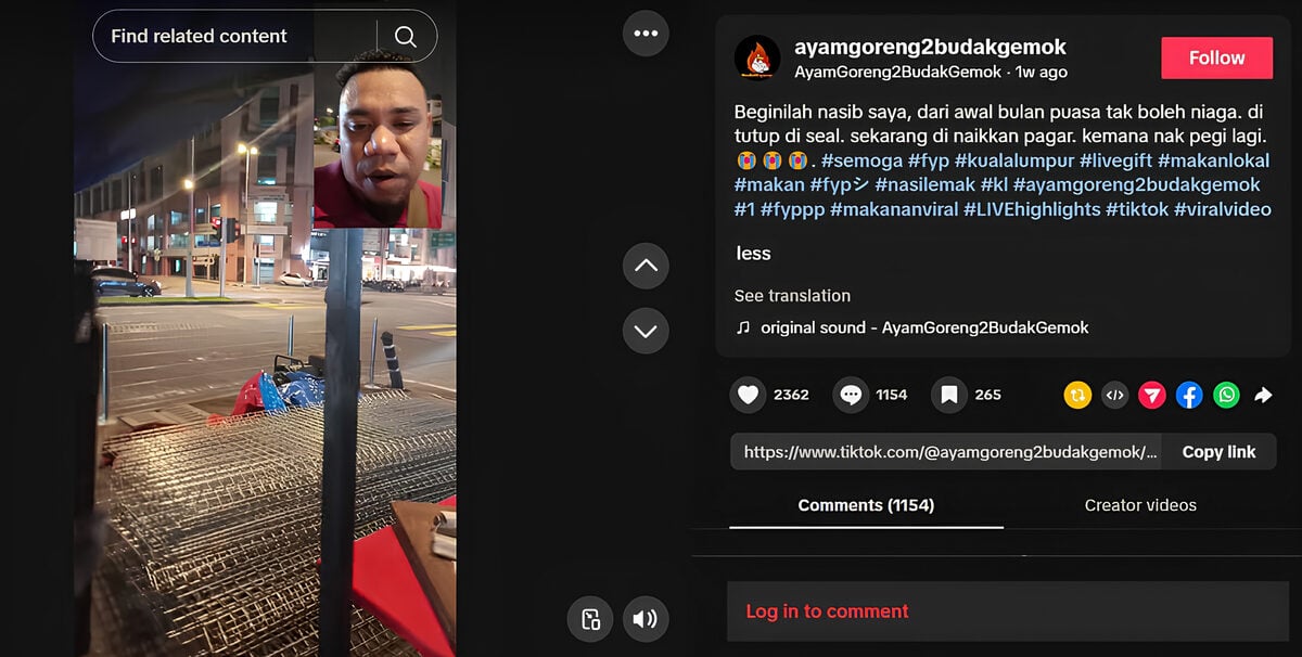 Stall Permit Issue - TikTok Video