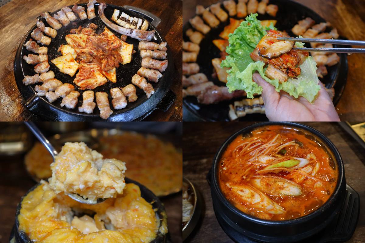 JB Korean BBQ - pork set