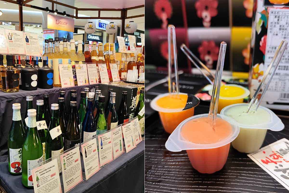 Hanami Matsuri - alcohol, Monario’s Soy Milk Fruit Pudding Hanami Matsuri - alcohol, Monario’s Soy Milk Fruit Pudding