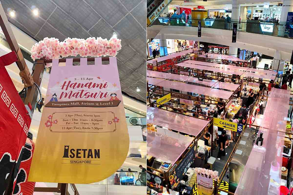Hanami Matsuri - banner, top view Hanami Matsuri - banner, top view