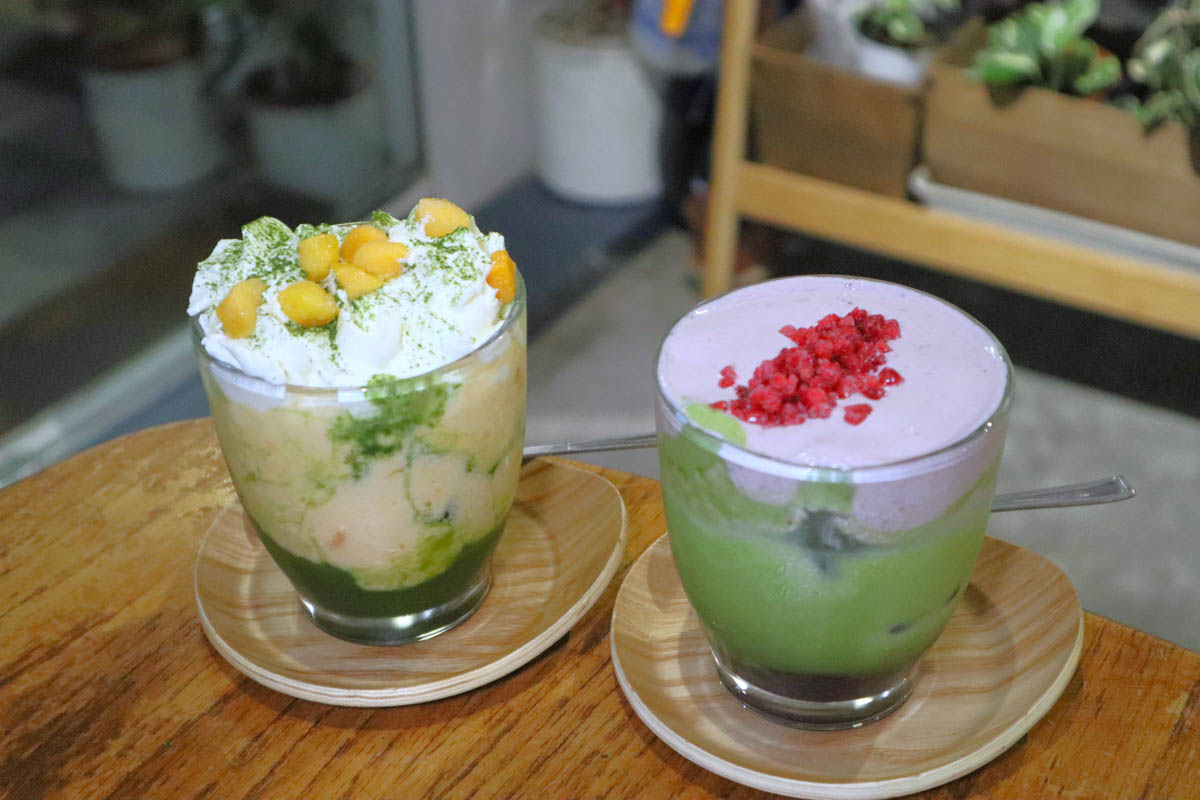 6 letter brunch - matcha
