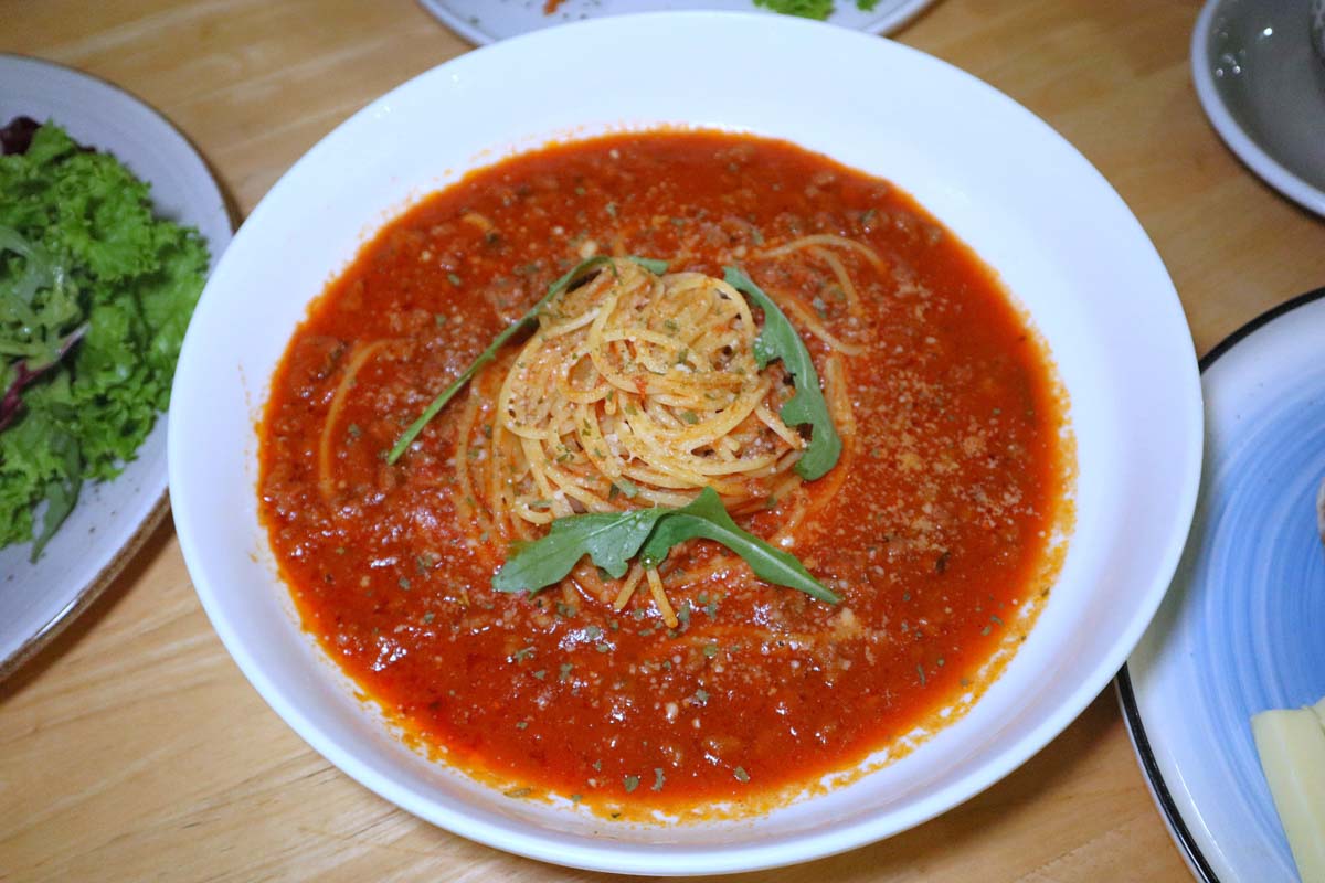 6 letter brunch - Beef bolognese