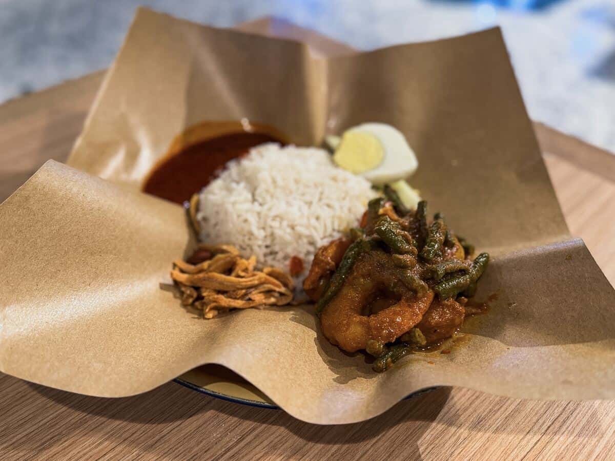 Kam’s Nasi Lemak - Nasi Lemak Assam Prawn