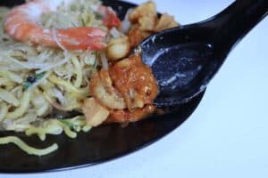 Ah Huat Hokkien Mee promo - sambal