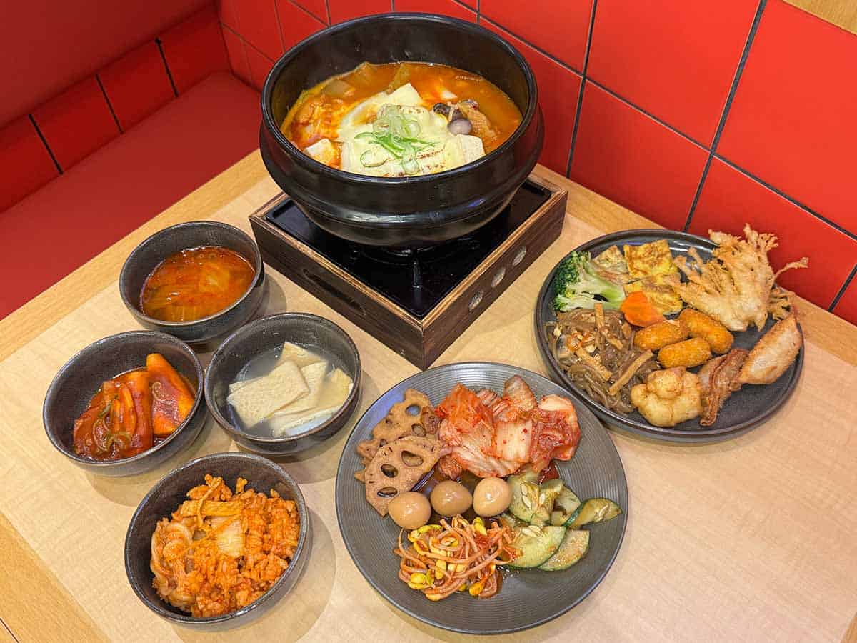 Korea Culture opening - overview of food