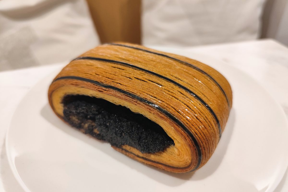 Sakanoue - Black Sesame Mochi Danish Sakanoue - Black Sesame Mochi Danish