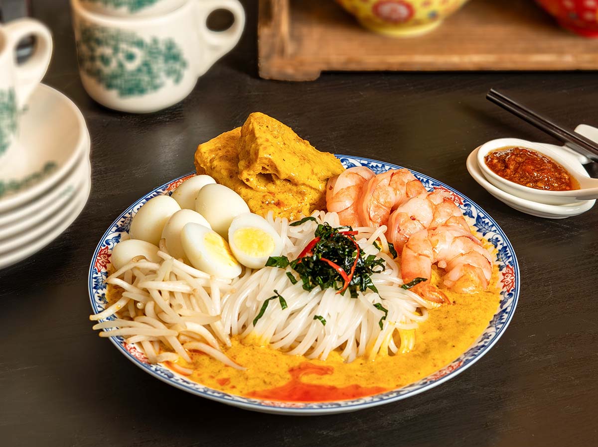 cateing - purple sage laksa