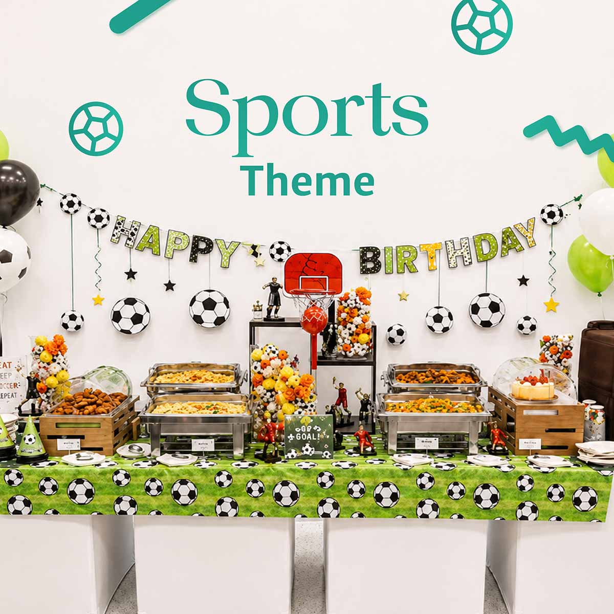 baby full month - bellygood sports theme