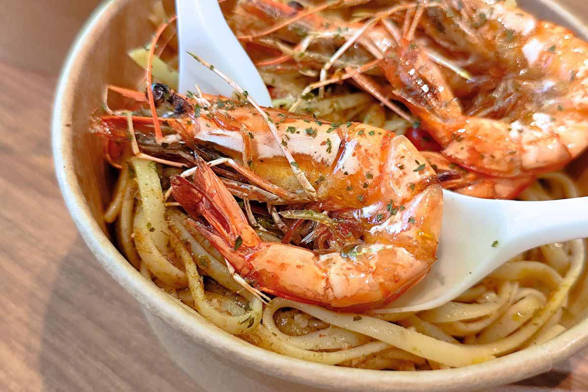 Swirled - tiger prawn