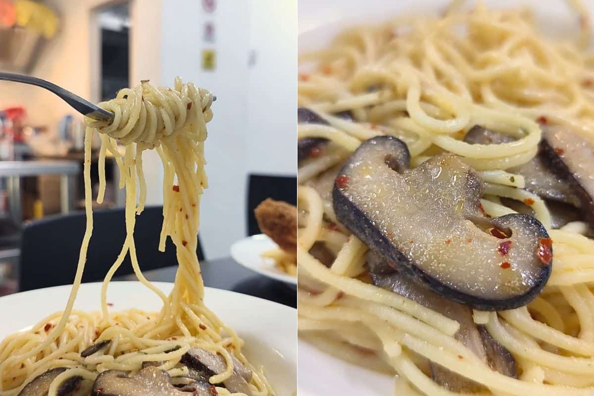 THIS CAFE @ 326 - pasta, mushroom
