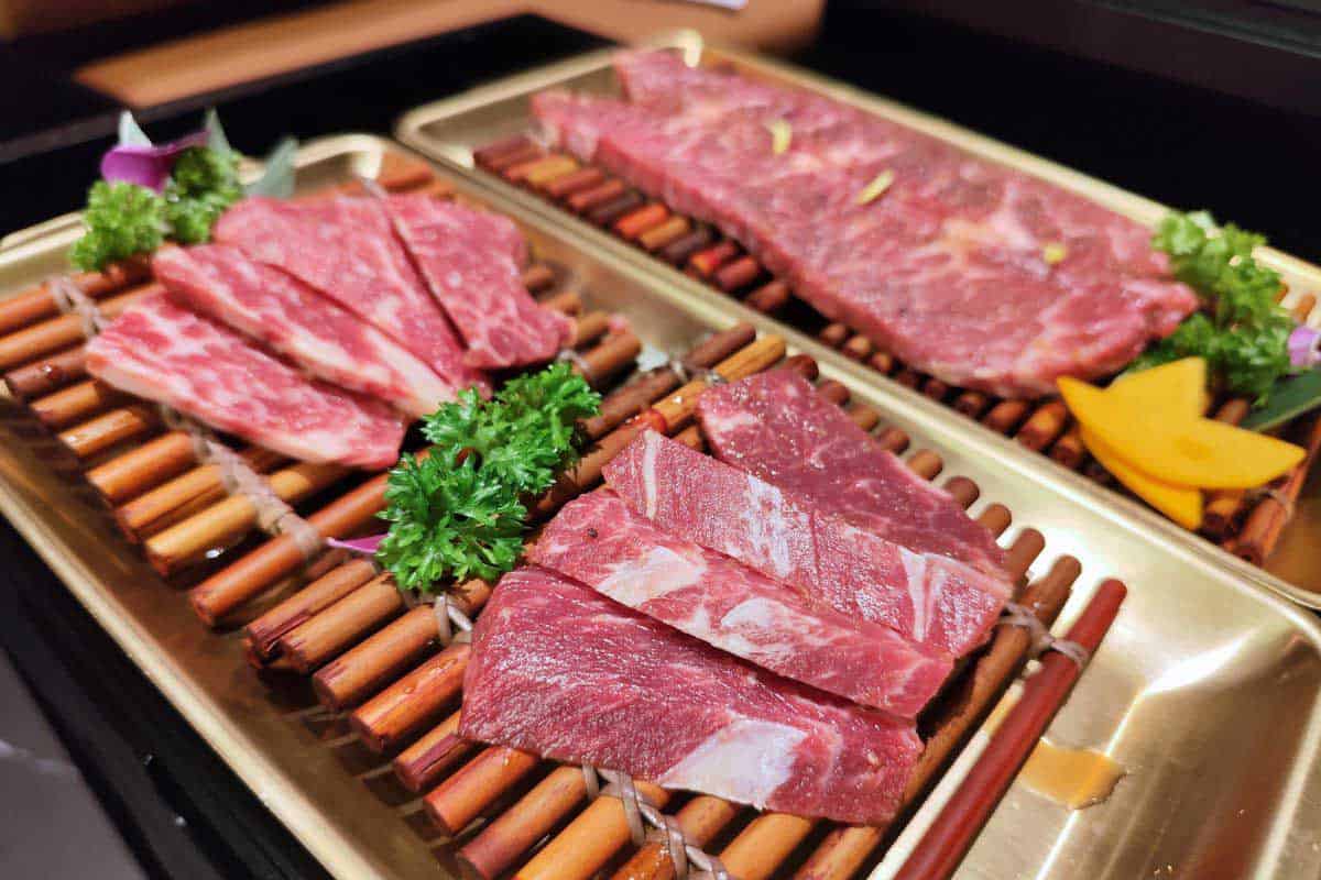 Xita Lao Tai Tai - Marbled Short Rib, Flagship Feather Blade Steak